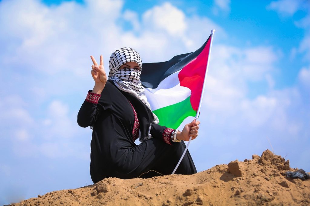 Palestinian woman