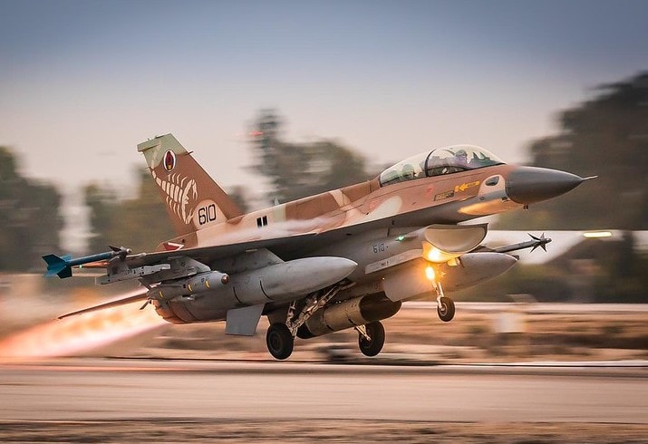 Israeli air force jet