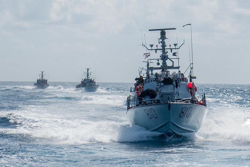 Israeli Navy ships