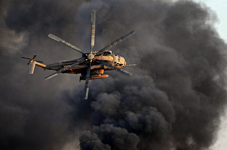 IDF helicopter at war